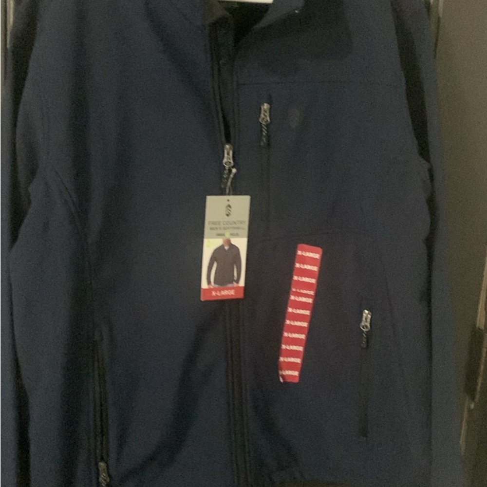 Free Country Men's Dark Blue Performance Jacket